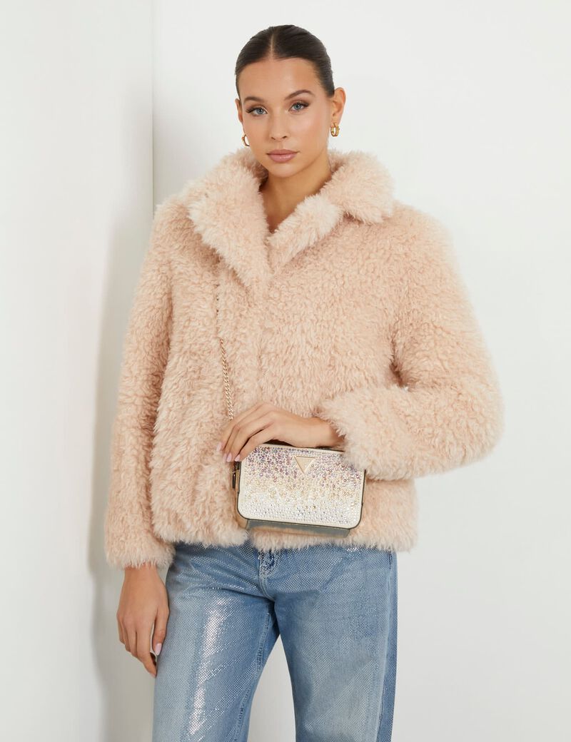 Lua rhinestone crossbody bag