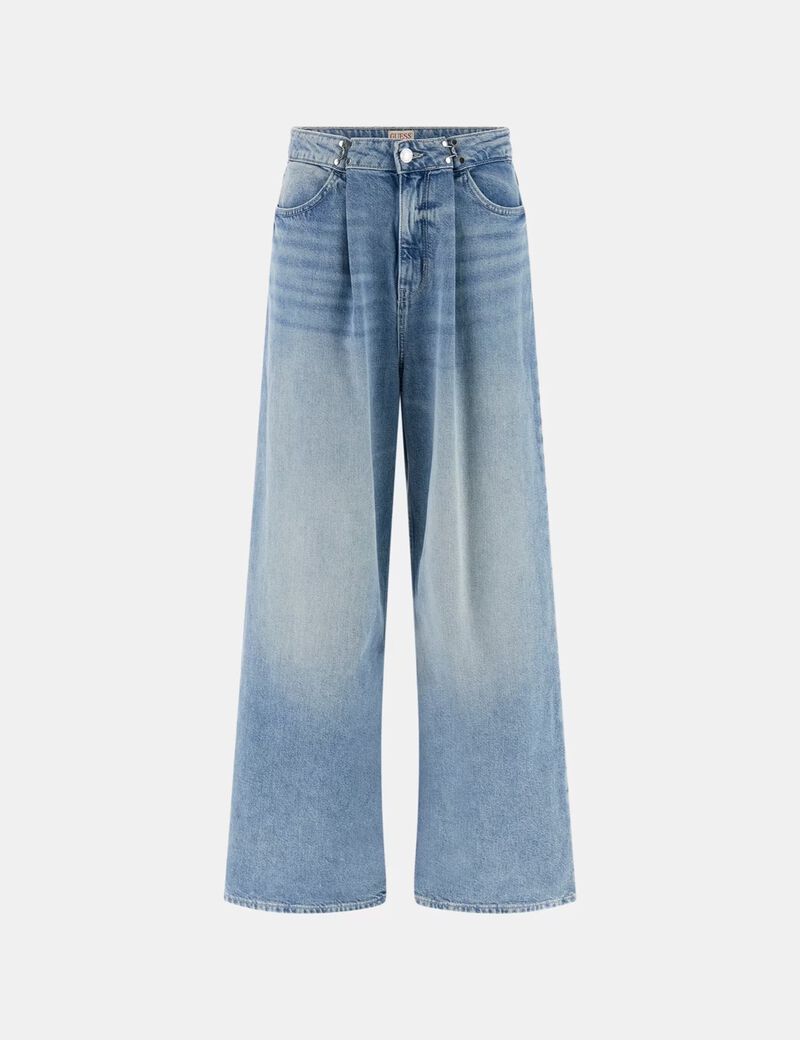 Wide-leg relaxed jeans