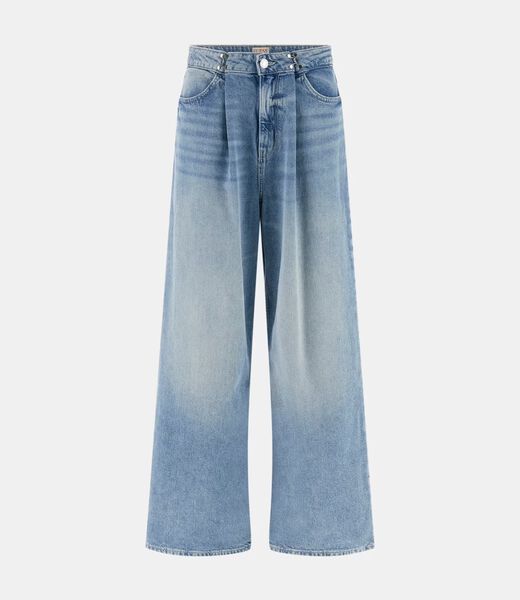 Wide-leg relaxed jeans