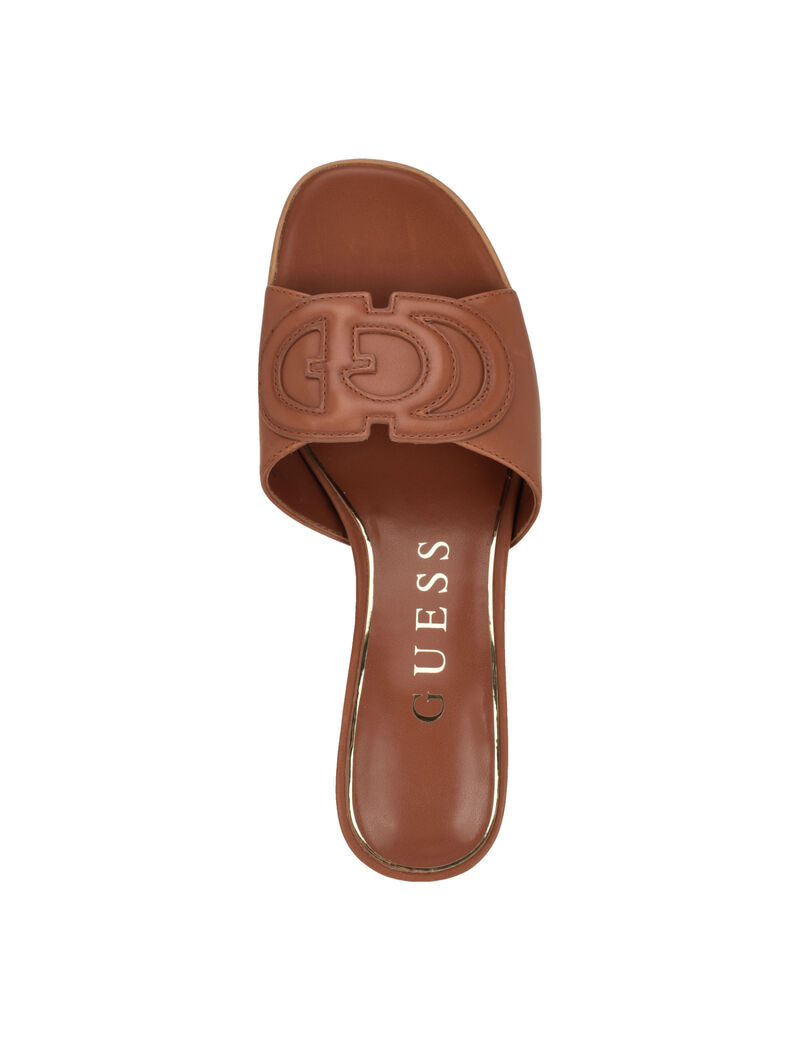 Cerrina Block Heel Slip on Mule Sandal