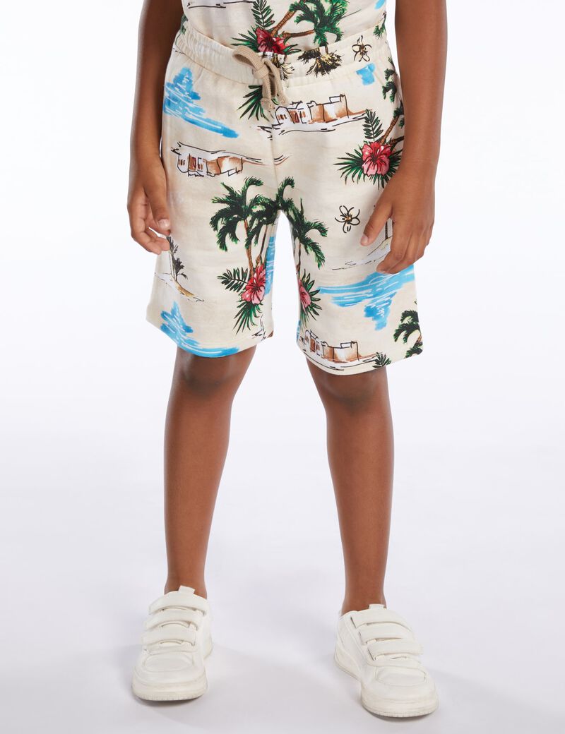 All over print active shorts