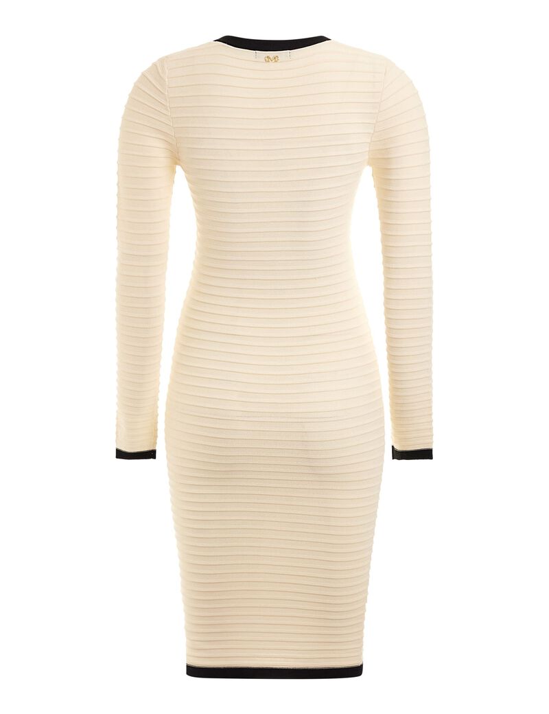 Marciano Striped Sweater Dress