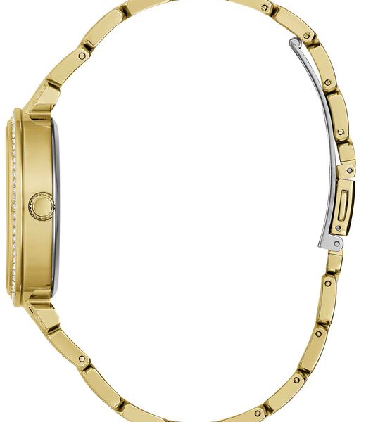 Gold-Tone Cut-Through Watch