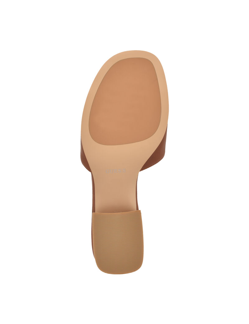 Cerrina Block Heel Slip on Mule Sandal