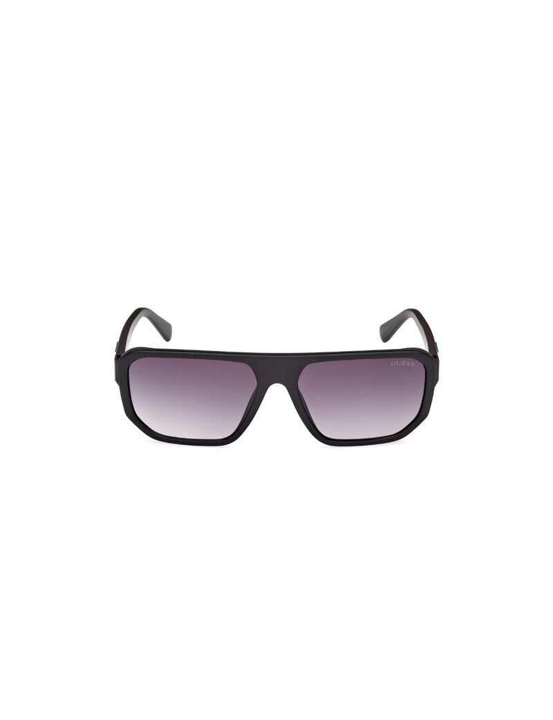 Injected Sun Glasses M Matte Black Gradient Smoke