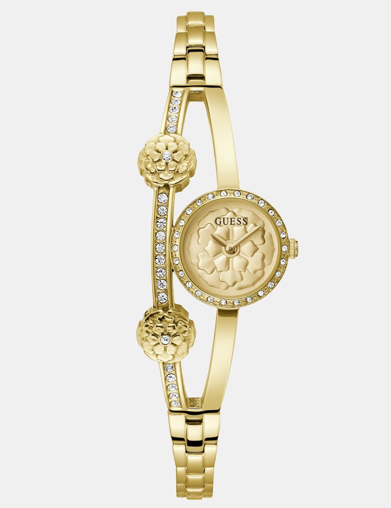 Ladies Gold Tone Analog Watch