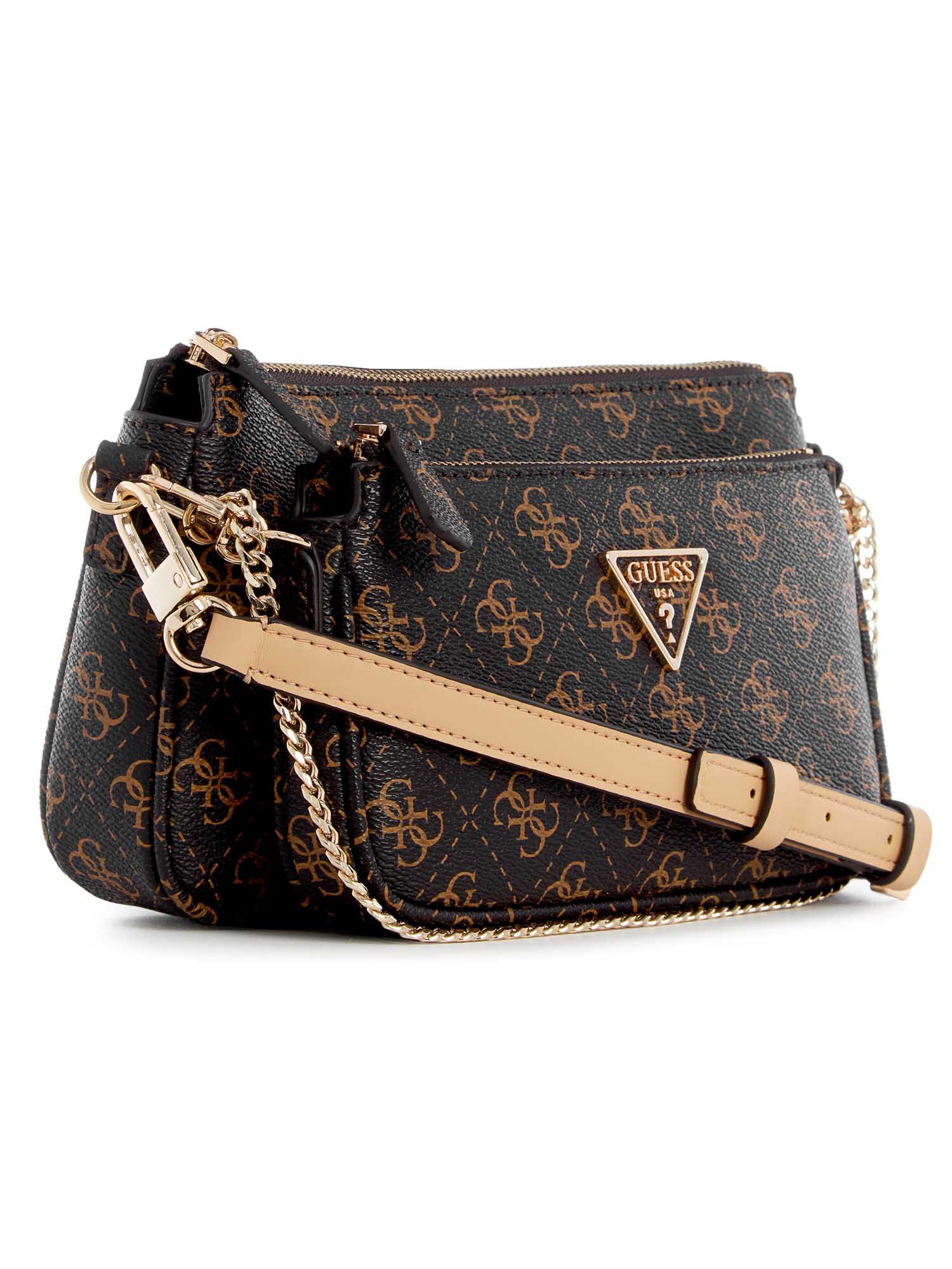 Shop GUESS Online Noelle Dbl Pouch Crossbody
