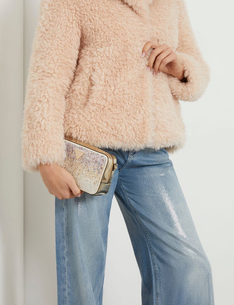 Lua rhinestone crossbody bag