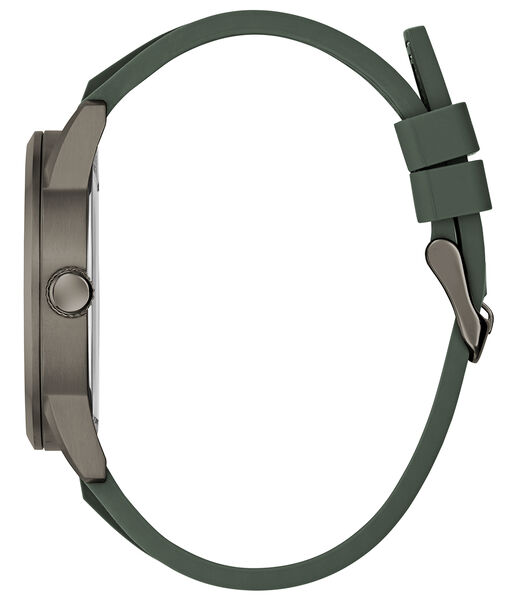 Mens Green Gunmetal Multi-function Watch