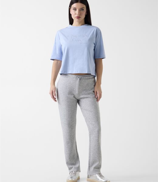 Embroidered logo T-shirt