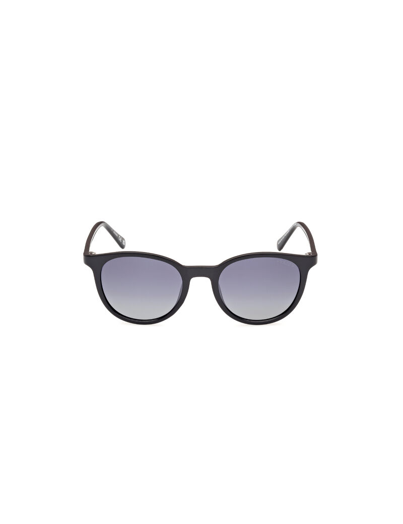 guess injected sun glasses m dark havana brown