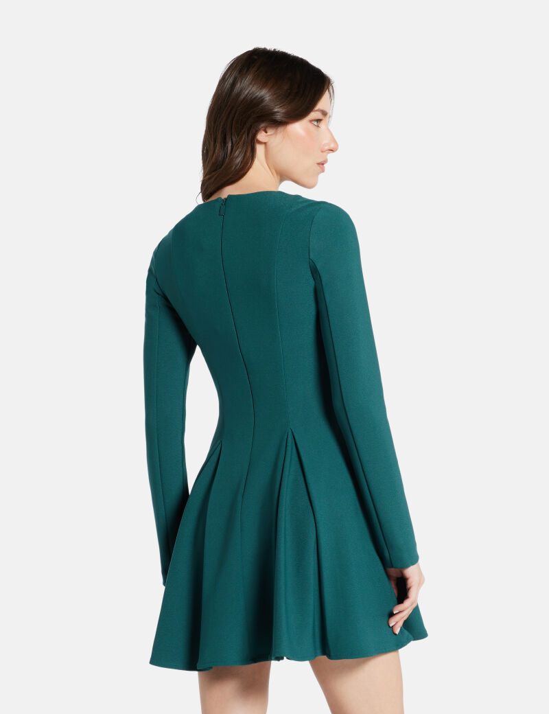 Lara longsleeve flared dress