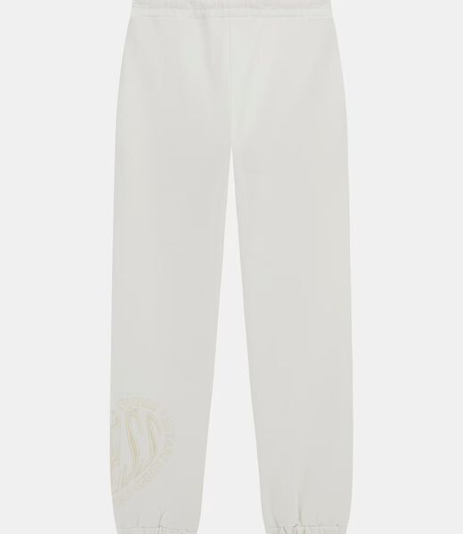 Embroidered logo jogger