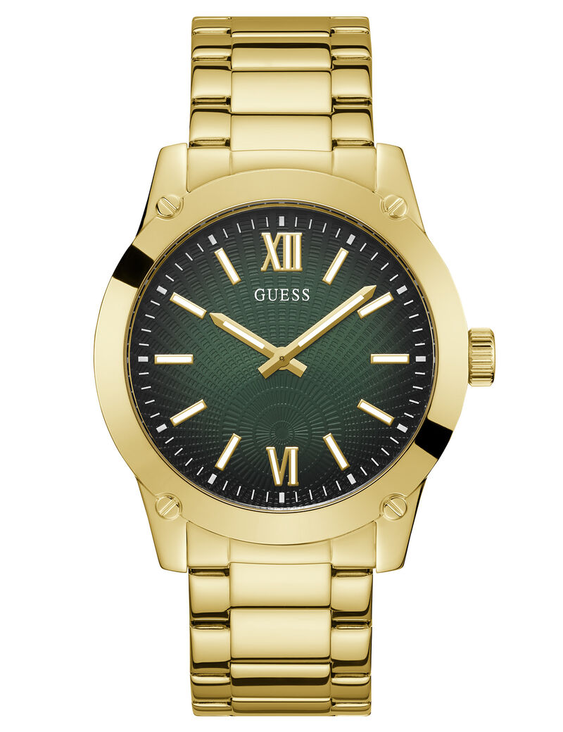 Gold Tone Analog Watch