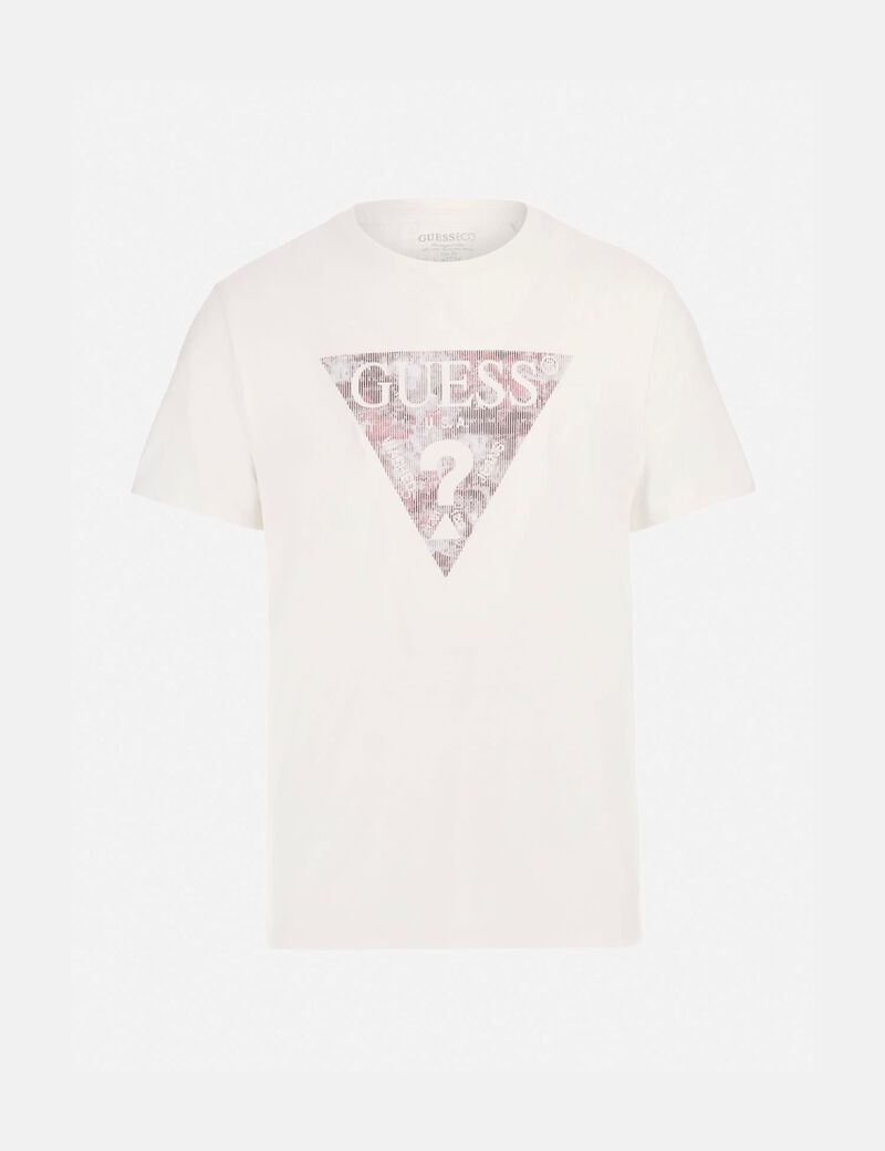 Triangle Logo Stretch T-Shirt