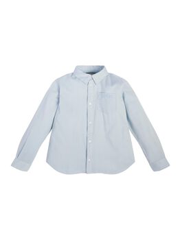 Front Logo Striped Shirt