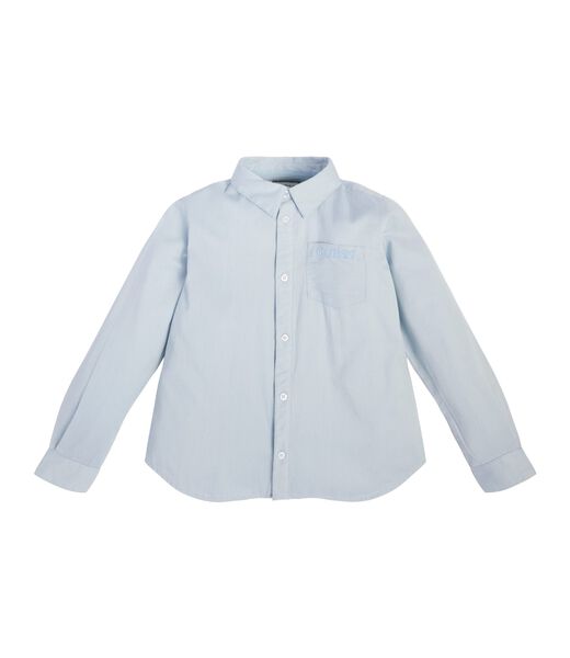 Front Logo Striped Shirt