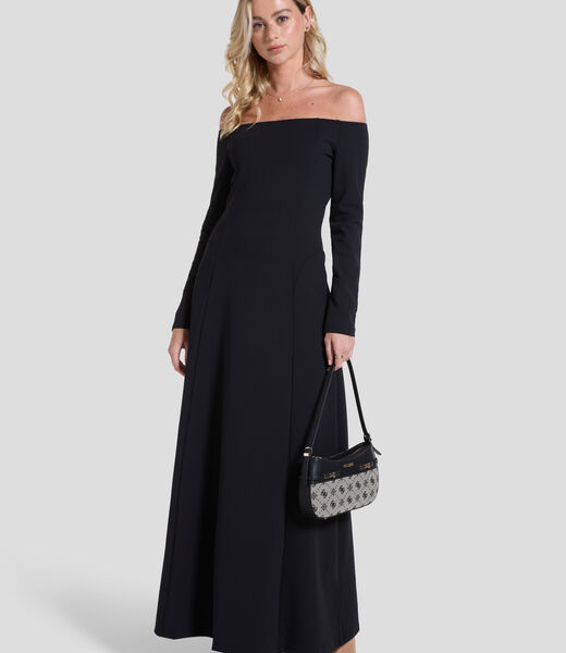 Evelina off-shoulder dress