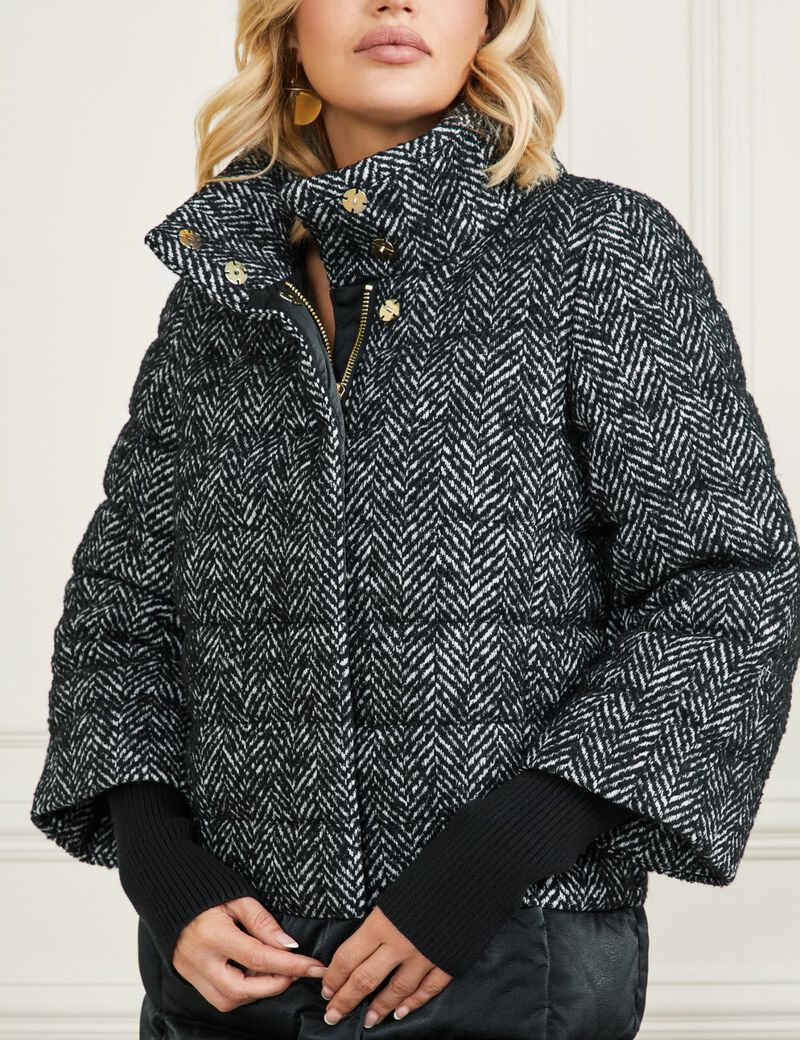 Marciano Herringbone Puffer