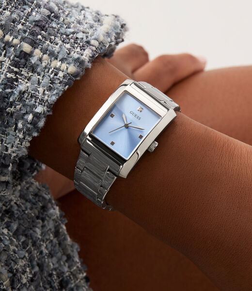 Ladies Silver Tone Analog Watch