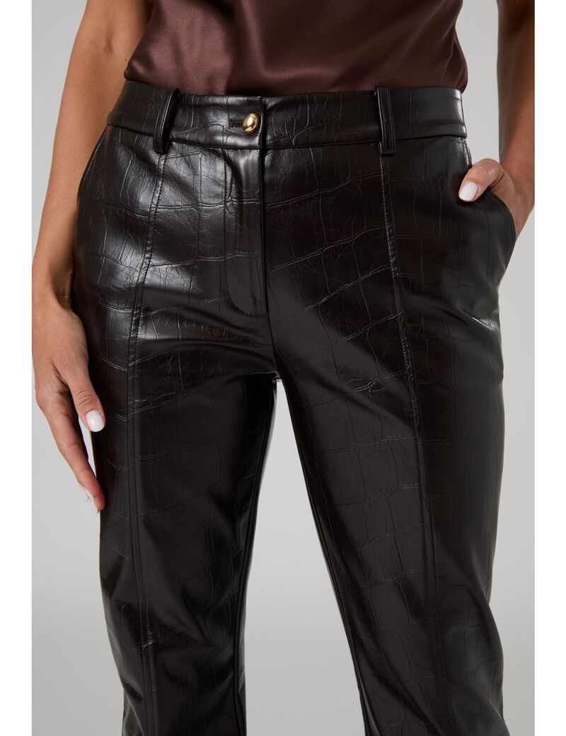 جيس marciano faux leather pants