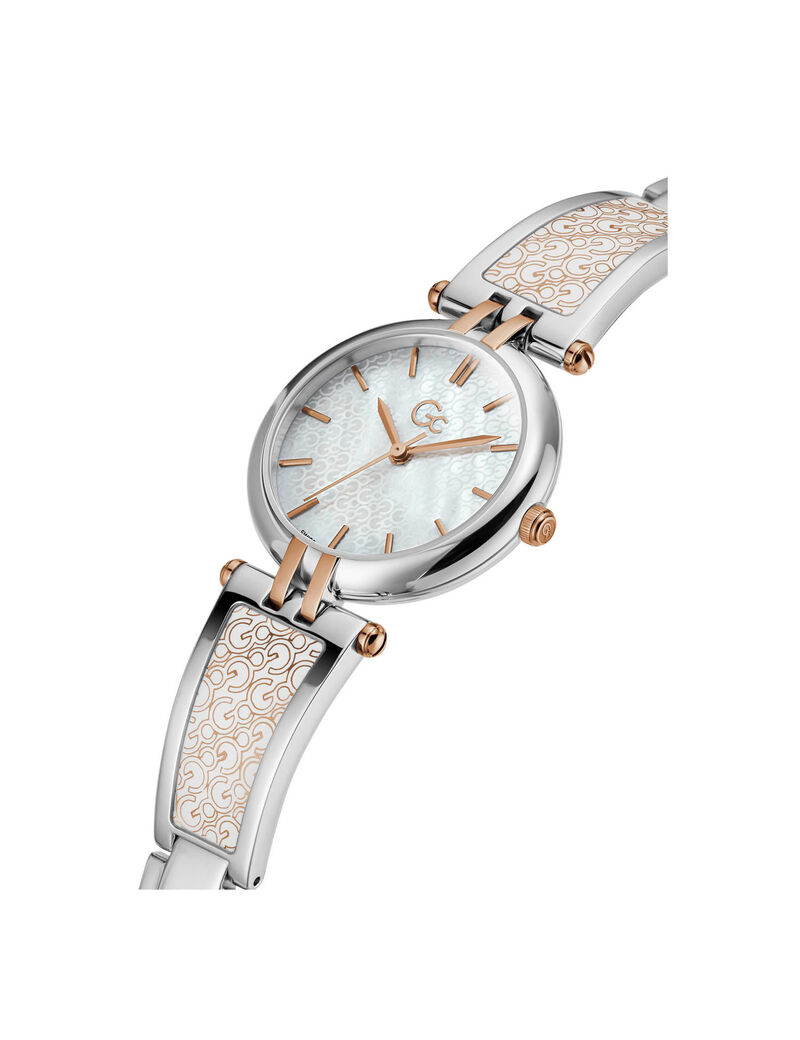 Gc Silver Ladies Watch