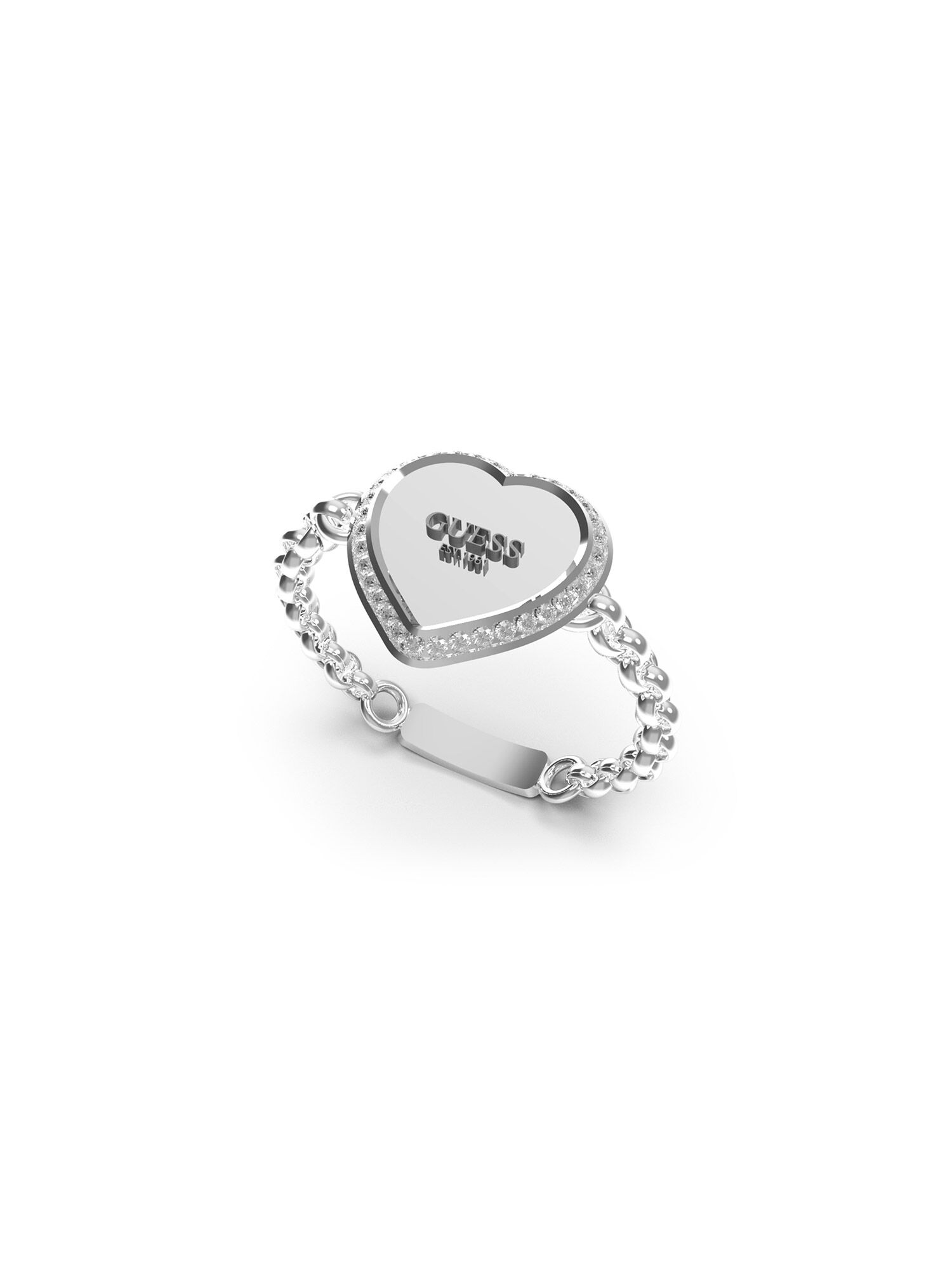 Guess heart ring best sale