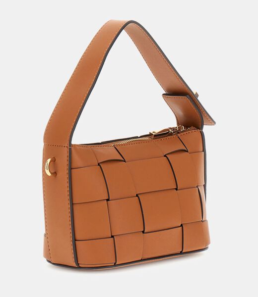 Maylee Woven Mini Hobo Bag