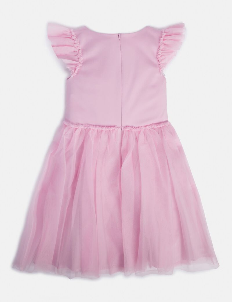 Tulle Insert Dress