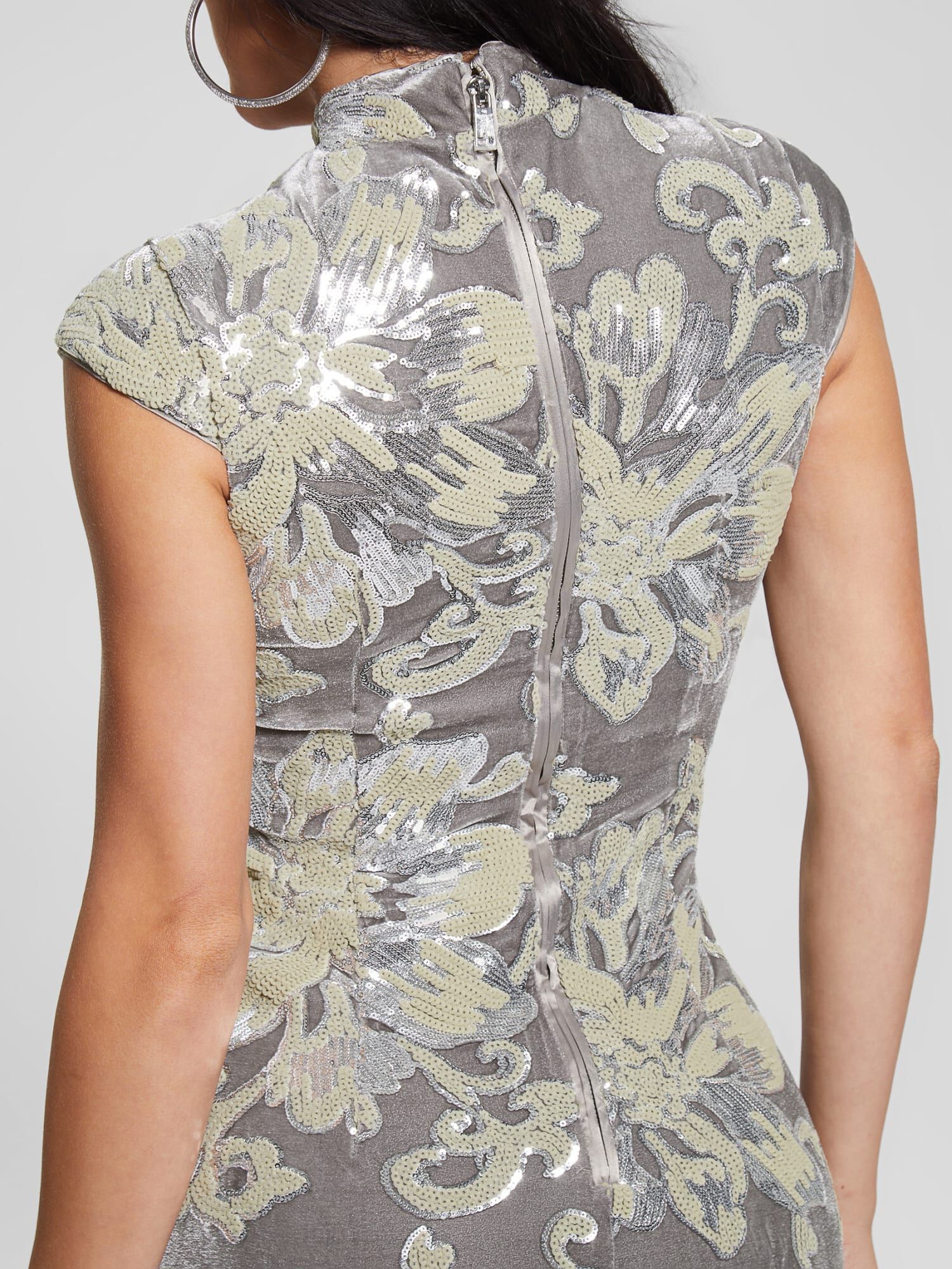 Guess averill mesh sequin dress new arrivals