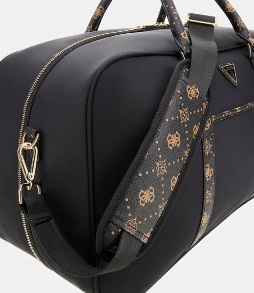 Silia 4g peony logo weekender bag