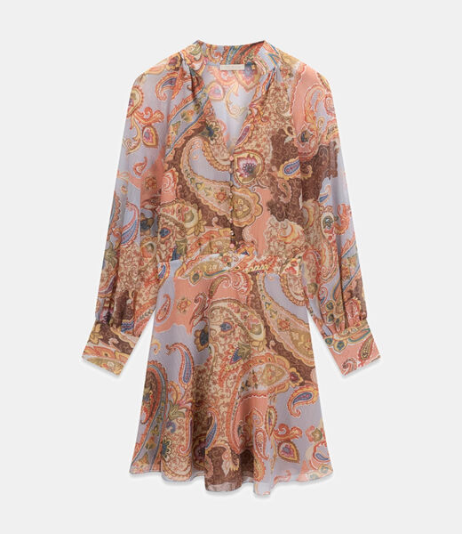 Paisley print dress&nbsp;