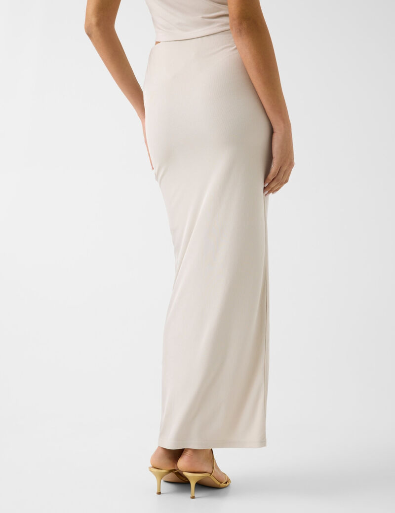 Draped pencil skirt