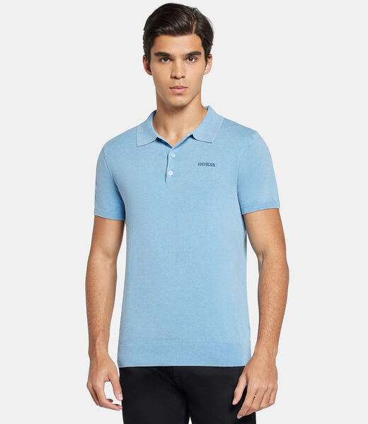 Cree washed polo sweater