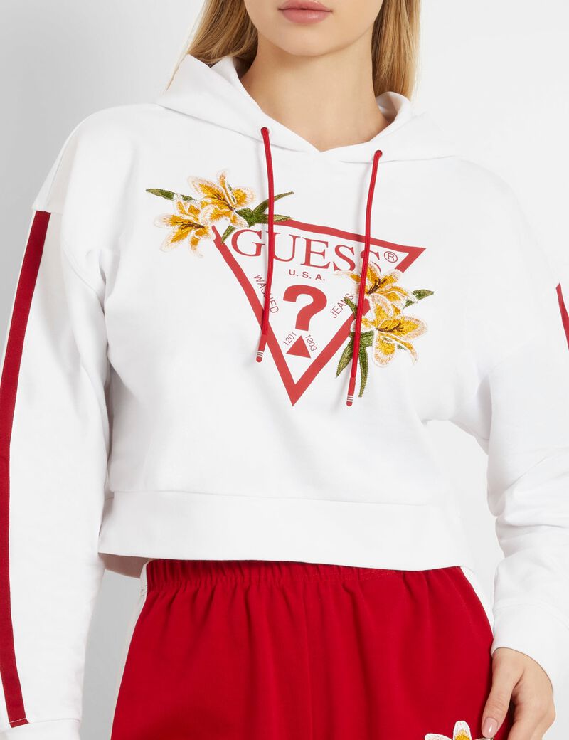 Flower logo sweatshirt