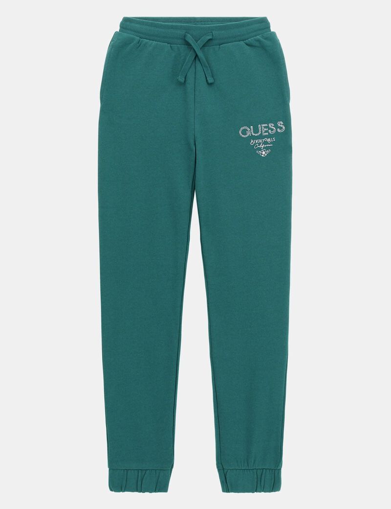 Rhinestones logo pant