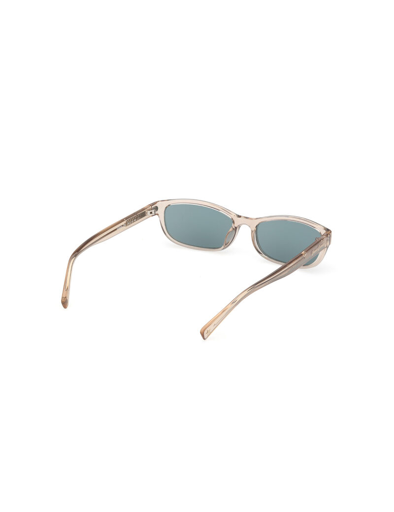 Rectangle metal sunglasses