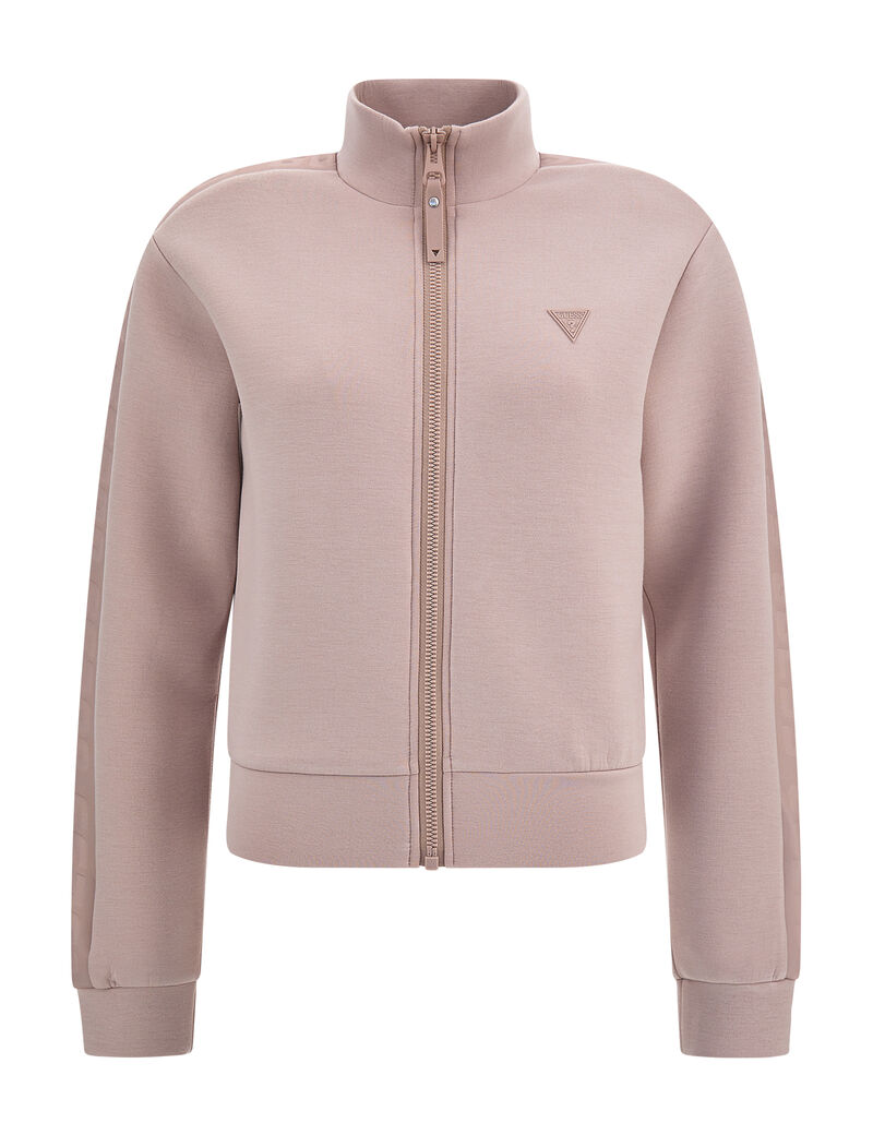 Front zip sweatshirt