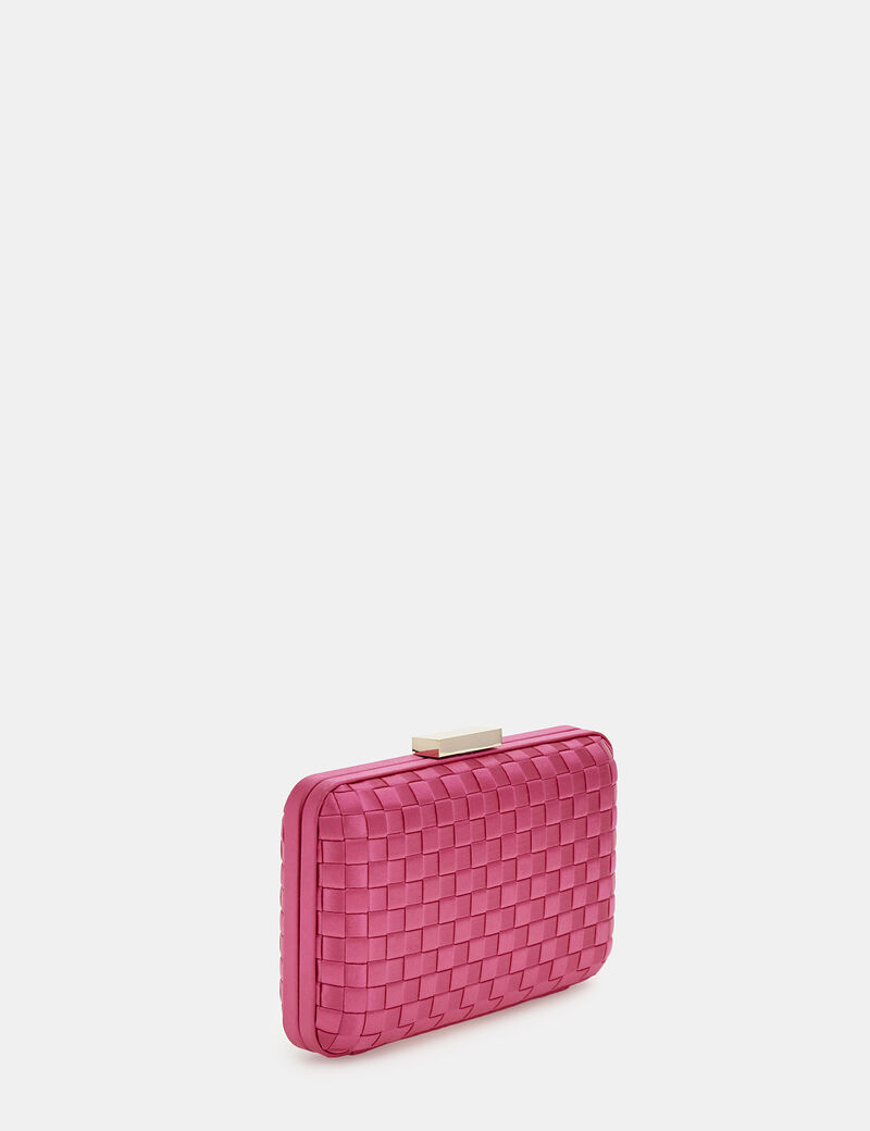 Twiller woven clutch