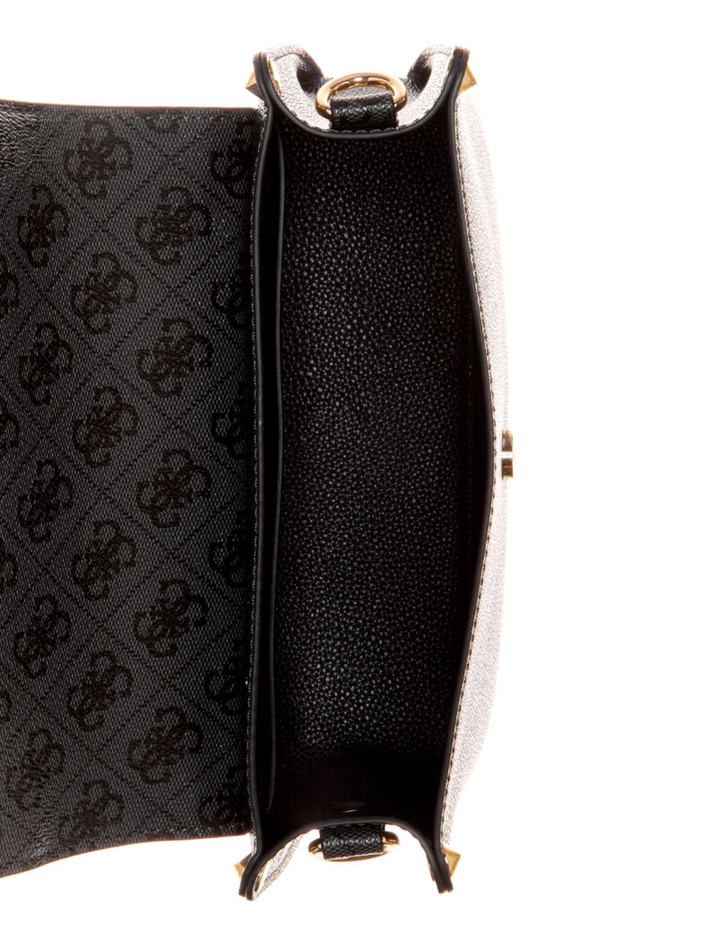 Meridian flap shoulder bag