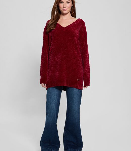 Chenille relaxed fit sweater