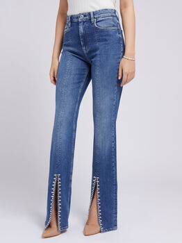Straight Denim Pant Split