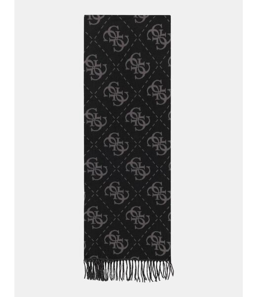 guess boston jacquard scarf