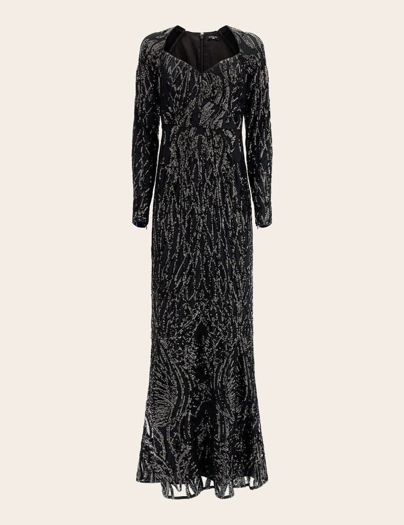 Marciano Sequins Long Dress