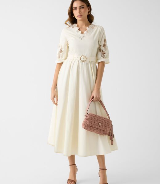 Sonia Embroidered Midi Dress