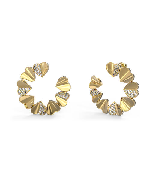 حلق القلب المتعدد ذهبية