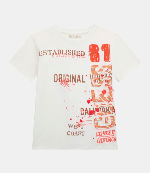 Logo embroidery t-shirt