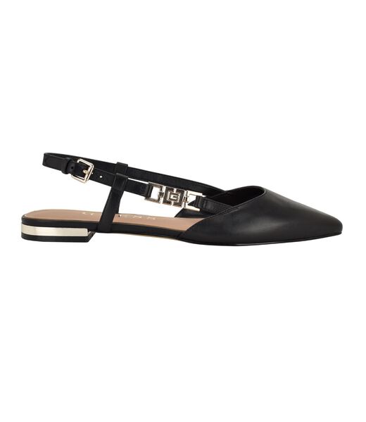 Franie patent slingback