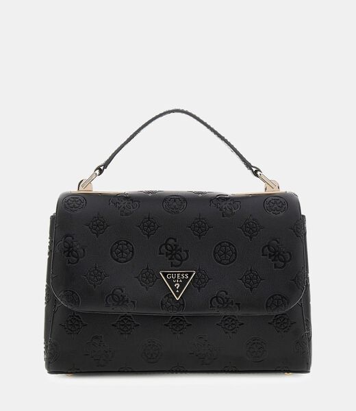Tisha 4G peony logo handbag