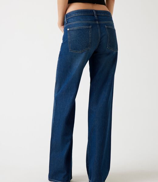 All-over logo regular jeans